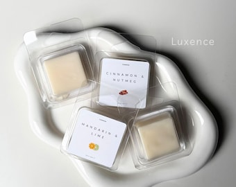 Mini pastilla de cera aromática en blíster / Prueba nuestra pastilla de cera de soja / Probador de fragancias de la colección Signature / Aroma para el hogar hecho a mano