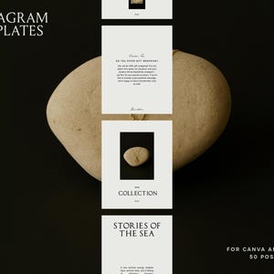 Instagram Vorlagen, Canva Instagram Post, 50 Instagram Vorlagen für produktbasierte Unternehmen, minimale beige Ästhetik