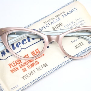 mink cat eye glasses vintage cateye eyeglasses frames image 5