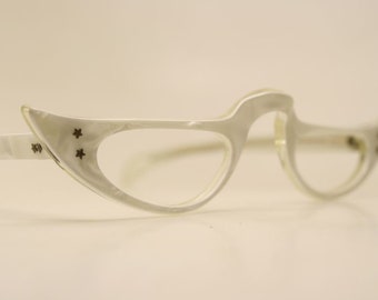 Vintage Reading Glasses Unused Cat Eye Eyeglasses