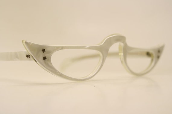 Vintage Reading Glasses Unused Cat Eye Eyeglasses - image 1