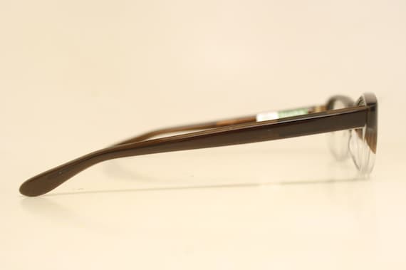 Brown Fade cat eye eyeglasses  vintage cat eye gl… - image 4