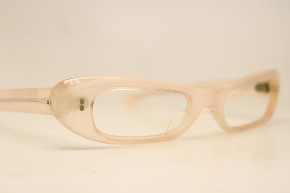 Unused Pink vintage cat eye eyeglasses - image 3