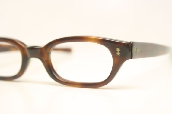 Tortoise Vintage 1950s Glasses Unused Cat Eye Gla… - image 1