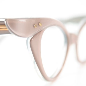 mink cat eye glasses  vintage cateye eyeglasses frames