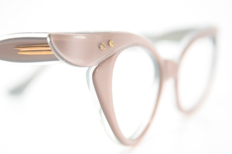 mink cat eye glasses vintage cateye eyeglasses frames image 1