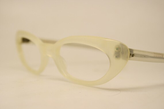 Unused 1950's cat eye eyeglasses cateye frames - image 4