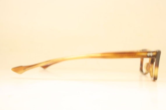 Unique Small Tortoise Cat Eye Glasses Unused Vint… - image 5