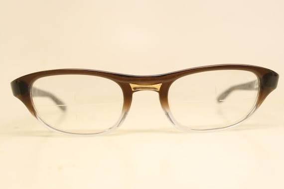 Brown Fade cat eye eyeglasses  vintage cat eye gl… - image 3