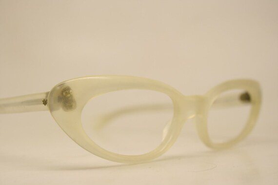 Unused 1950's cat eye eyeglasses cateye frames - image 3