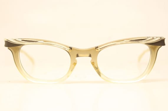 Vintage  Combination 50s Glasses Unused Cat Eye G… - image 2