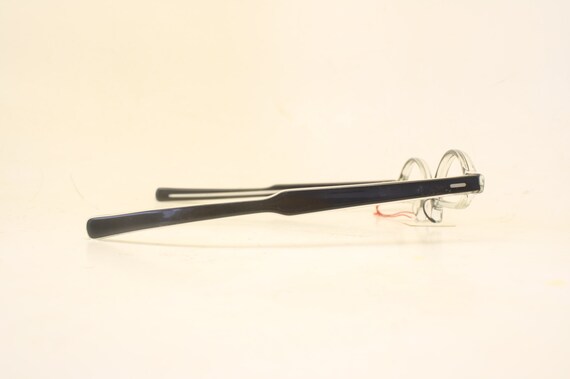 Vintage Cat Eye Glasses Black Small 1960s Glasses… - image 4