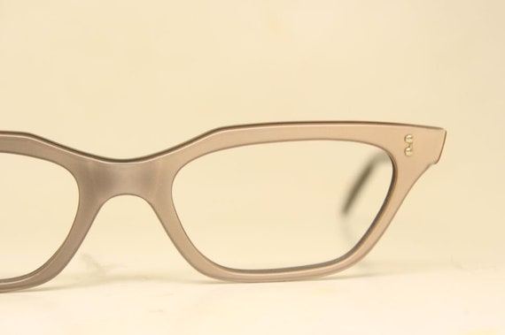 Mink Cat Eye Glasses Unused Vintage - image 3