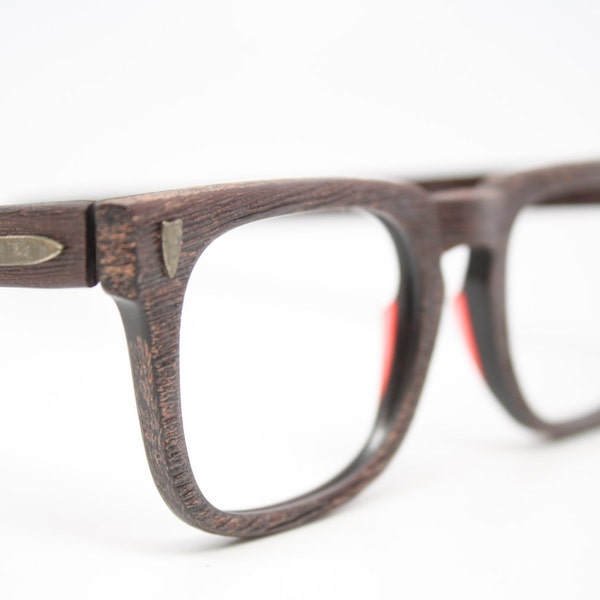 NOS beautiful Redwood vintage men's eyeglasses Arnel Johnny Depp 60's