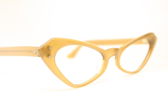 Unused Rust cat eye glasses  vintage cateye eyegl… - image 1