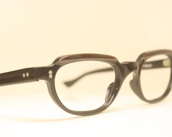 Black Brown Vintage Glasses Cat Eye Glasses Retro Glasses