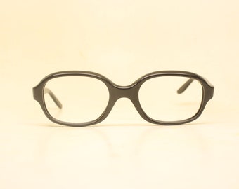 Vintage Cat Eye Glasses Black Medium 1960s Glasses Unused