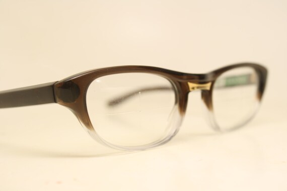 Brown Fade cat eye eyeglasses  vintage cat eye gl… - image 2