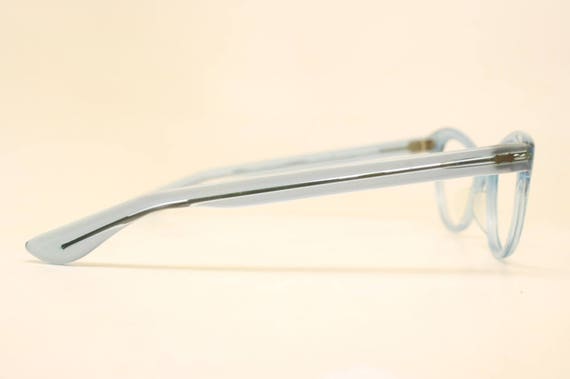 Light Blue cat eye eyeglasses vintage cat eye gla… - image 5