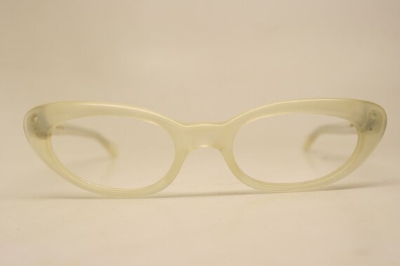Unused 1950's cat eye eyeglasses cateye frames - image 2