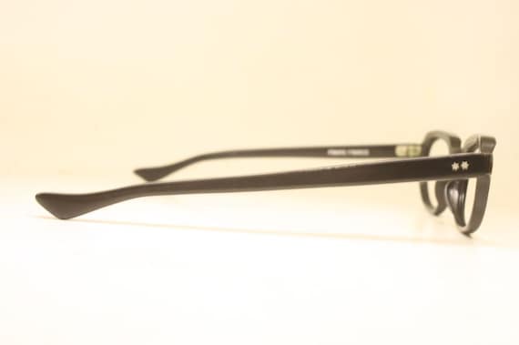 Black Brown Vintage Glasses Cat Eye Glasses Retro… - image 5