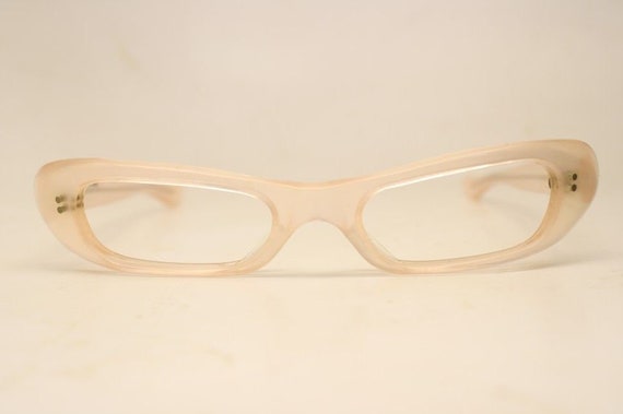 Unused Pink vintage cat eye eyeglasses - image 2
