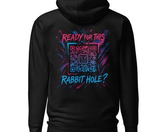 Ren Gill Hoodie: QR Code Back Print - Unisex Fan Merch