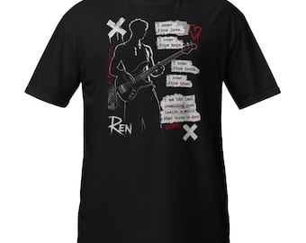 Ren Inspired Collage T-shirt - Ren Fan Tee