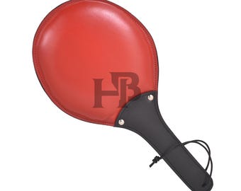 Leather Whip Paddle for BDSM Spanking | Fetish SM Slave Spanker