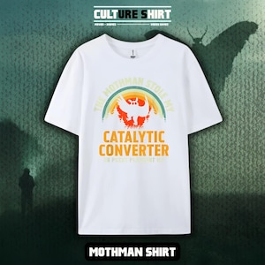 Colourful Mothman T-Shirt: Unisex Cryptid Design