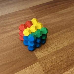 Hexagone cube puzzle
