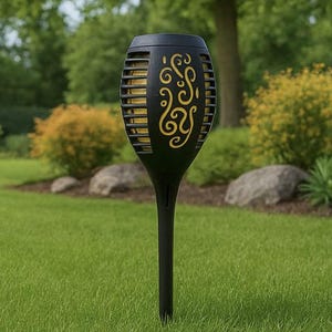 Weatherproof Solar Garden Light – Style Outdoor Lamp,Decorative Solar for Pathways,Courtyard Accent Lighting,Ground-Level Night Illumination