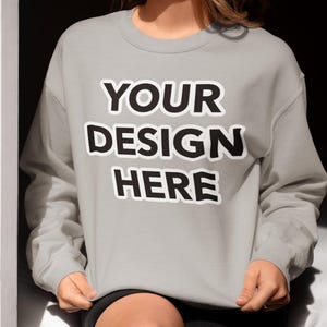 Personalized Sweatshirt | Custom Unisex Pullover | Embroidered or Printed Sweater | Oversized Cozy Gift for Men & Women - Halloween Gift