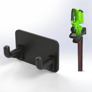 Wall Mount for Greenworks 40V G40HT61 Hedge Trimmer Holder Bracket Hook Hanger
