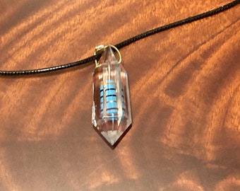 Resist Crystal Pendant