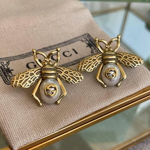 Gucci Bee Earrings - Etsy