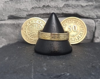 Tunesische Millieme Münze Ring