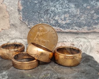 One Penny-Münze-Ring