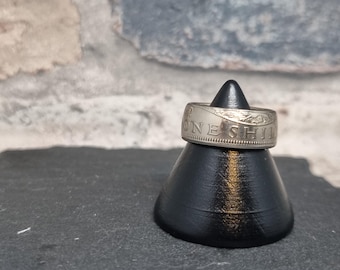 Ein Schilling-Münze-Ring
