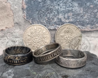 Zwei Schilling-Münze-Ring