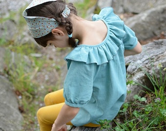 Driftwood Blouse + Dress - Baby + Child - Digital PDF Pattern + Video Class