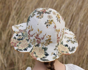Flower Add-on for the Sunny Hat - All Sizes - Digital PDF Sewing Pattern