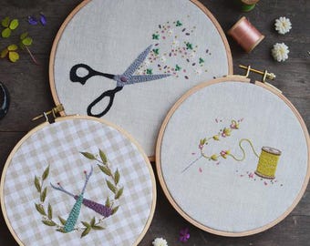 Sewing Is Magic Embroidery Collection - BUNDLE - Digital PDF Sewing Patterns + Video Class
