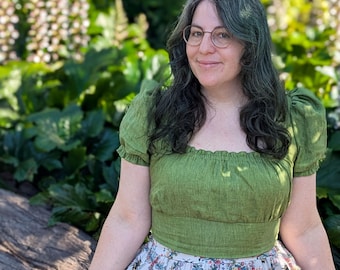 Willow Top - Women's/Curved Fit 0-38 - Digital PDF Sewing Pattern + Video Class