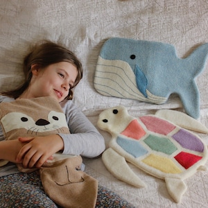 Hot Water Bottle Covers - Marine Animals - Digital PDF Pattern