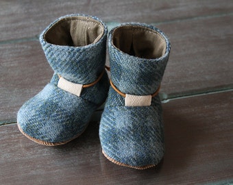 Tie Back Boots - Baby + Child - Digital PDF Pattern