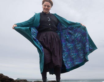 Full Skirt Lining Add-on for Flourish Dress Coat - Women's/Curved Fit 14-38 - Digital PDF Sewing Pattern + Video Class
