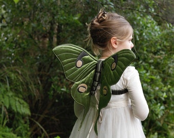 Luna Moth Wings - Small & Medium - Digital PDF Pattern + Video Class