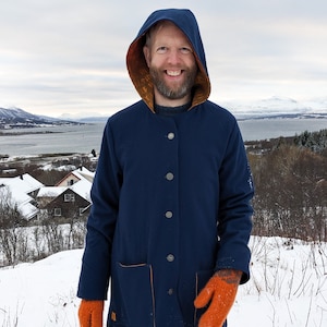 Pixie Coat - Men&#39;s/Straight Fit 30-52 - Digital PDF Sewing Pattern + Video Class