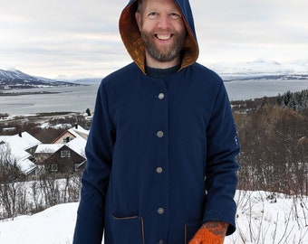 Pixie Coat - Men's/Straight Fit 30-52 - Digital PDF Sewing Pattern + Video Class